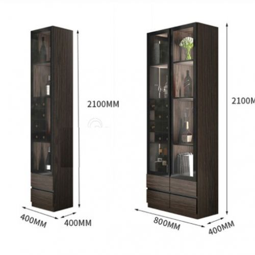 Kích thước từng loại tủ rượu cánh kính mà bạn nên lưu ý