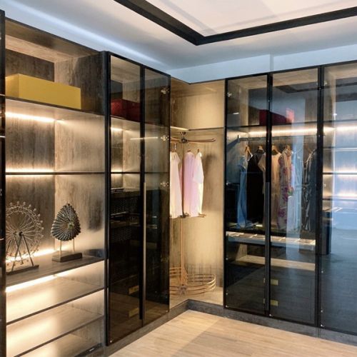 30 mẫu tủ quần áo cánh kính đẹp tại Nhôm Đông Á 2023