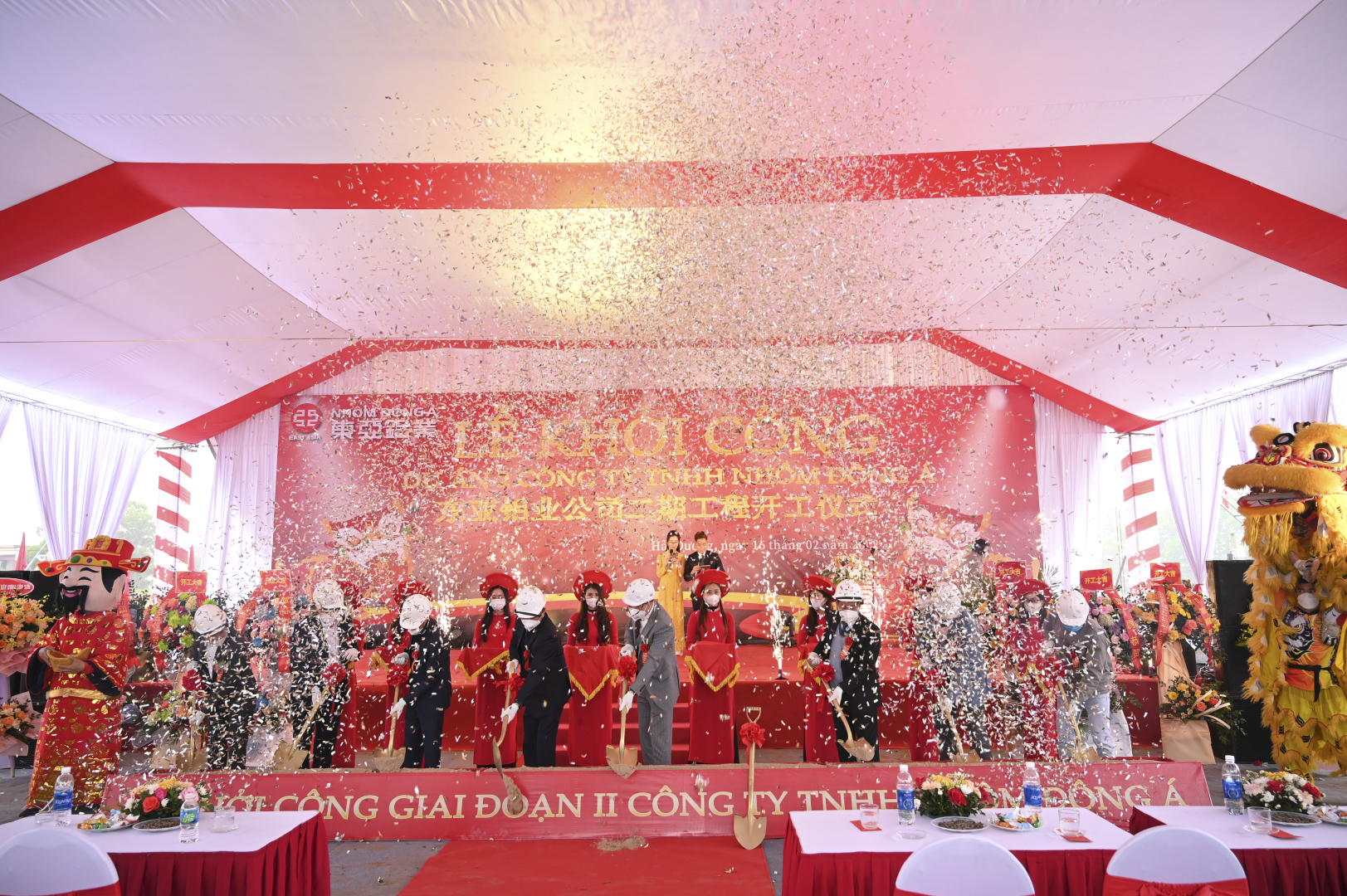 KHỞI CÔNG PHÁO HOA