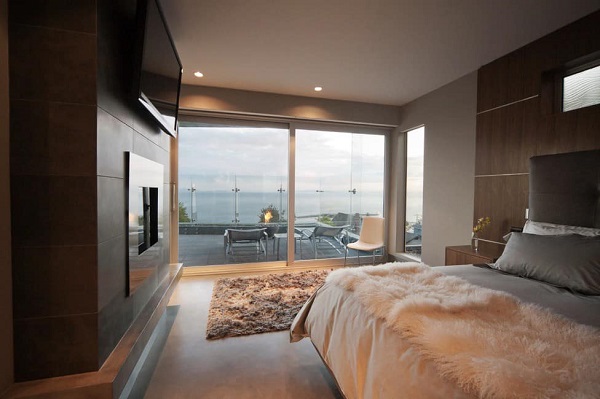  cửa lùa nhôm kính phòng ngủ 2 cánh