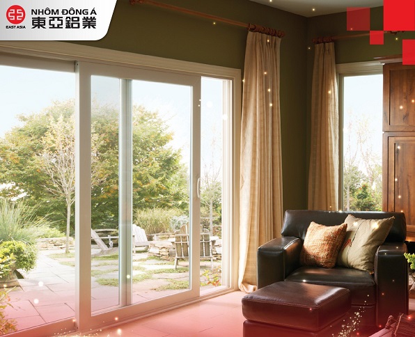 Cửa nhôm lùa 1 cánh 