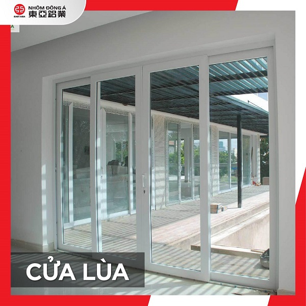 cửa nhôm lùa 4 cánh