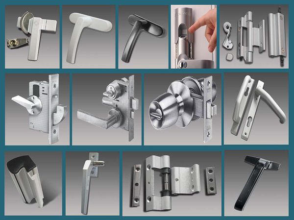 Phụ kiện tủ nhôm kính